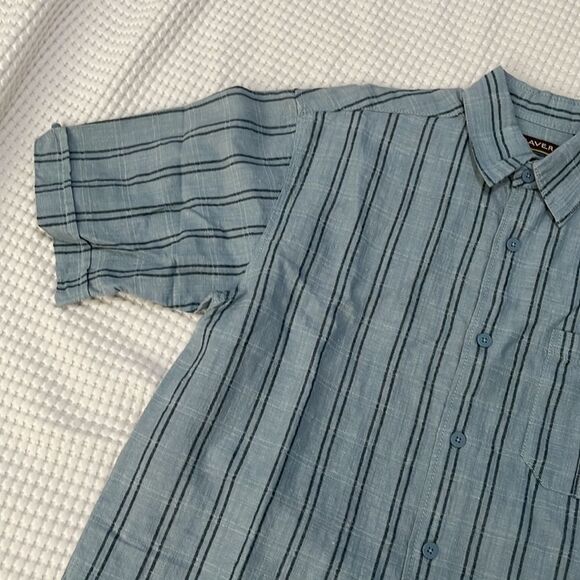 NWT- Cubavera- men’s S. Linen Blend Shirt - Picture 4 of 9